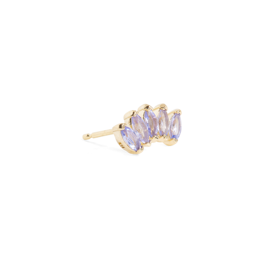 Stone And Strand Tanzanite Tiara Stud