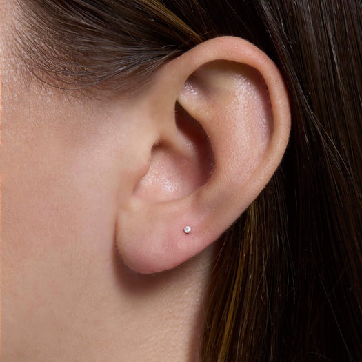Stone And Strand Teeny Diamond Stud
