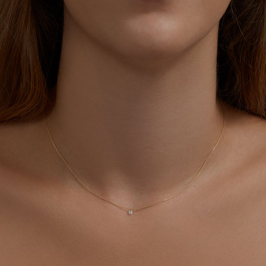 Stone And Strand Teeny Twinkle Diamond Choker
