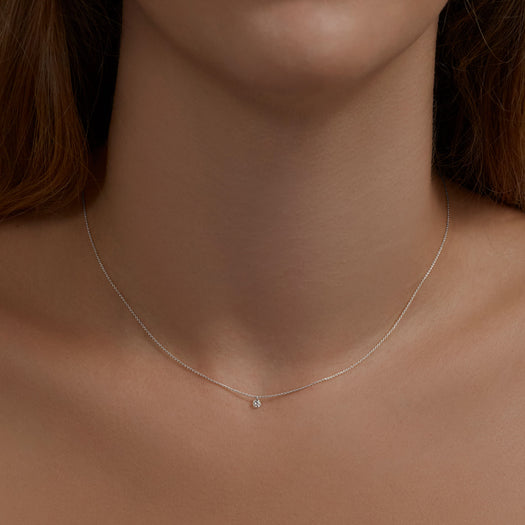 Stone And Strand Teeny Twinkle Diamond Choker