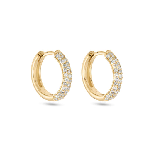 stone and strand The Essential Pave Hoop