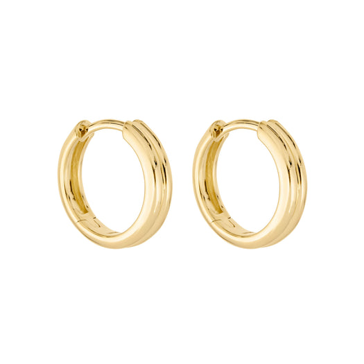 stone and strand The Essential Ridged Hoop