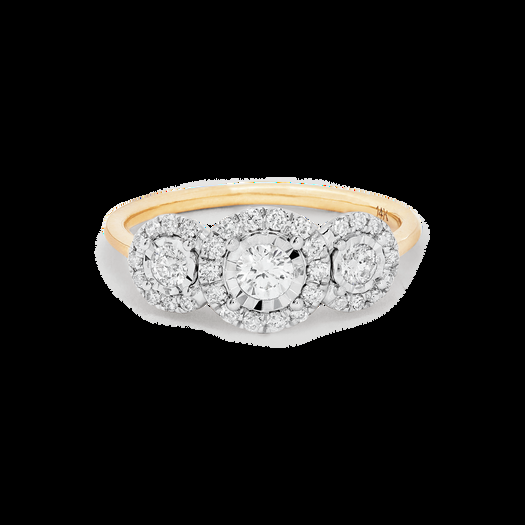 stone and strand The Josephine Ring in Yellow Gold