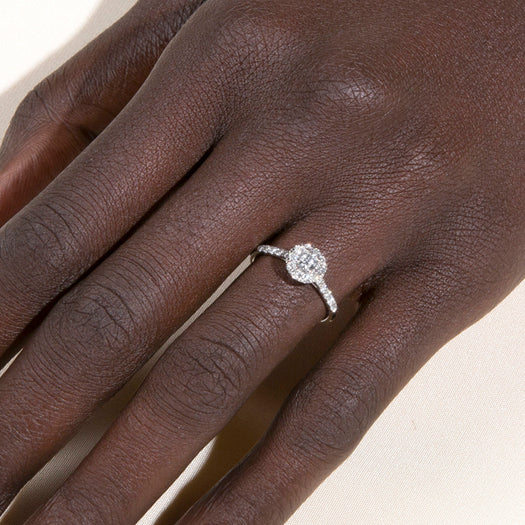 Stone And Strand The Katharine Ring In White Gold