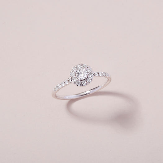 Stone And Strand The Katharine Ring In White Gold