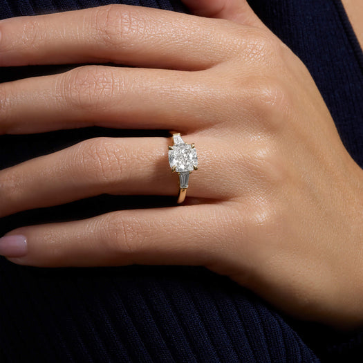 Stone And Strand The LAB-Created Clio Ring