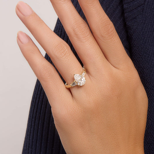 Stone And Strand The LAB-Created Daphne Ring