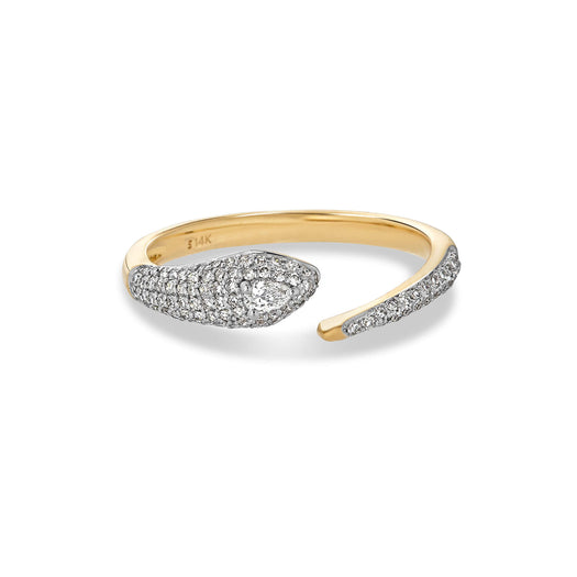 stone and strand The Pavé Diana Ring