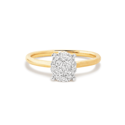 stone and strand The Sophia Ring in Yellow Gold
