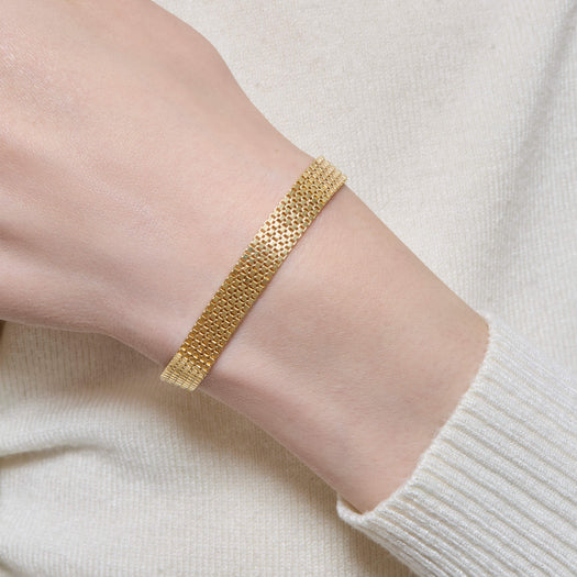 Stone And Strand Timeless Liquid Gold Bracelet