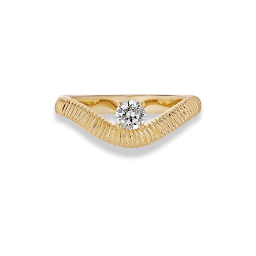 stone and strand Tina Solitaire Ring