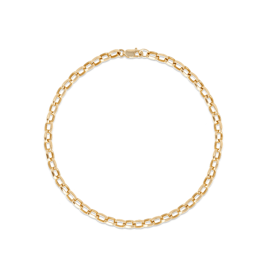 stone and strand Tiny Chunky Chain Bracelet