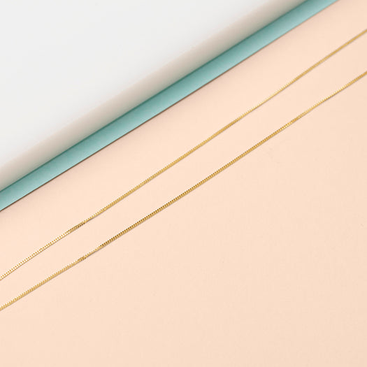 Stone And Strand Tiny Curb Chain Choker Necklace