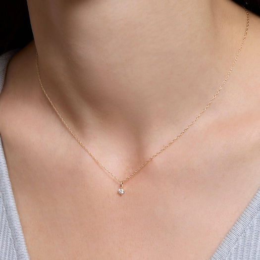 Stone And Strand Tiny Diamond Choker
