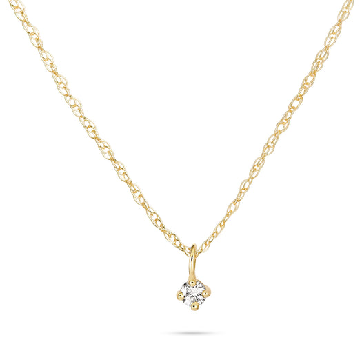 stone and strand Tiny Diamond Choker