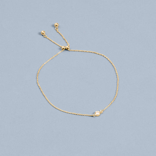 Stone And Strand Tiny Diamond Slider Bracelet