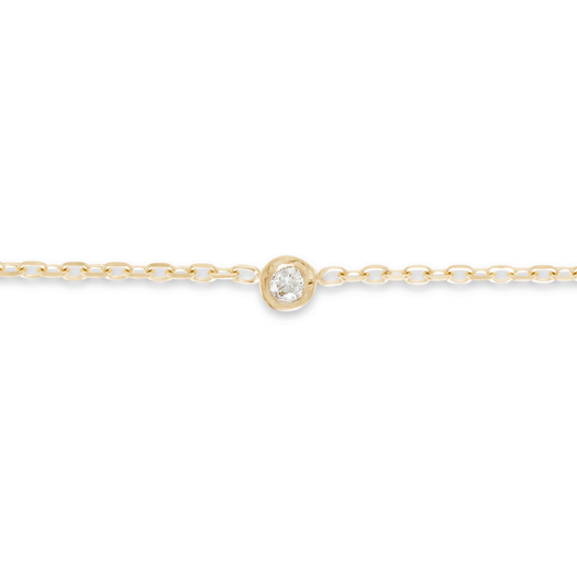 Stone And Strand Tiny Round Diamond Bracelet