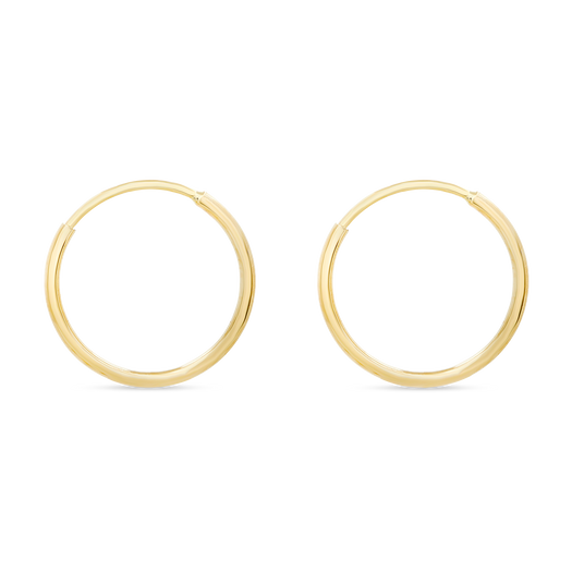 Stone And Strand Tiny Round Endless Hoop Earrings