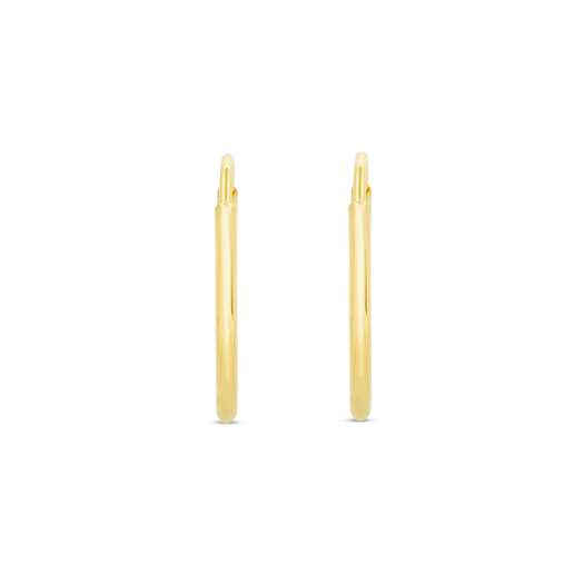 Stone And Strand Tiny Round Endless Hoop Earrings