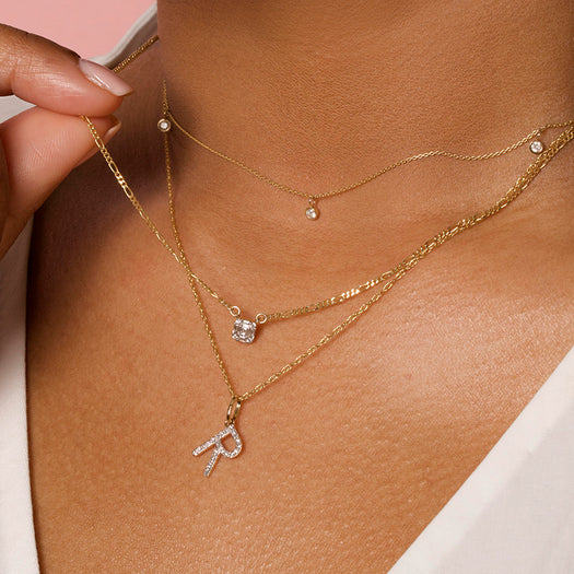 Stone And Strand Tiny Shield Of Strength Necklace