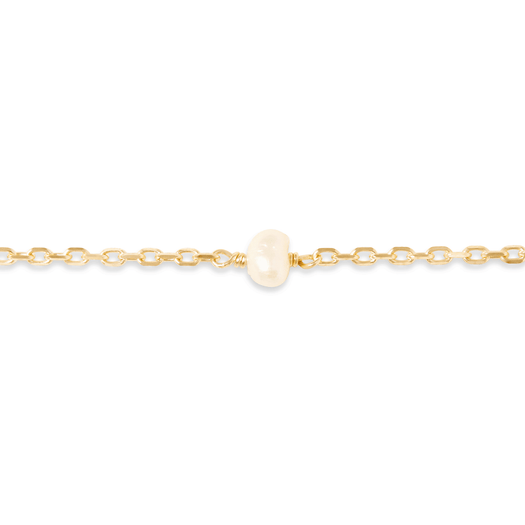 Stone And Strand Tiny Solitaire Pearl Bracelet