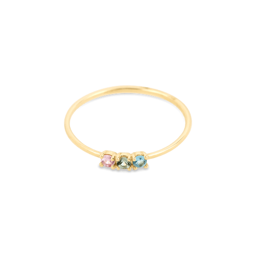 stone and strand Tiny Unicorn Ring