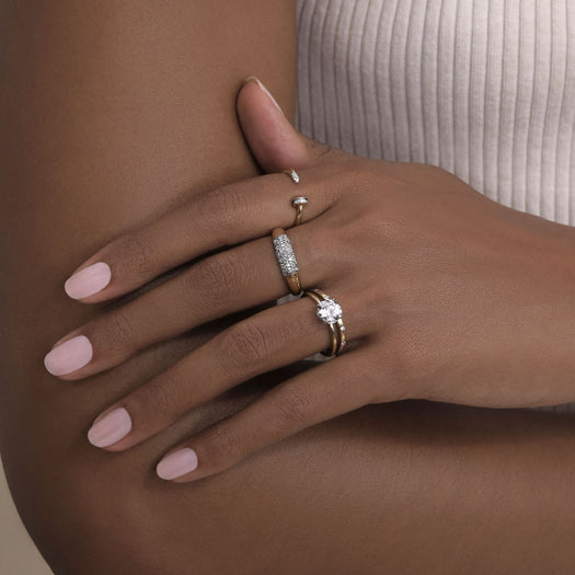 Stone And Strand Together Forever Diamond Band