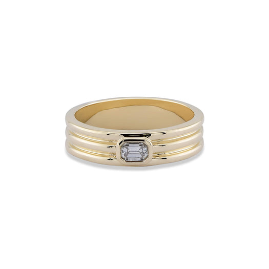 stone and strand Trio Ridge Diamond Ring