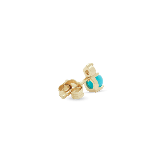 Stone And Strand Turquoise And Topaz Buddy Stud