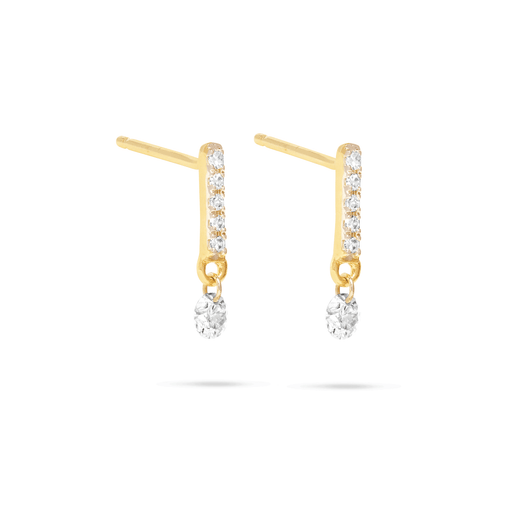 Stone And Strand Twinkle Diamond Drop Studs