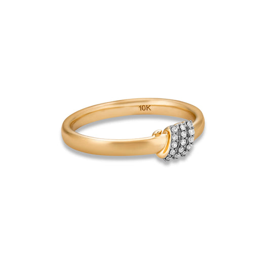 Stone And Strand Twinkling Twine Pavé Ring