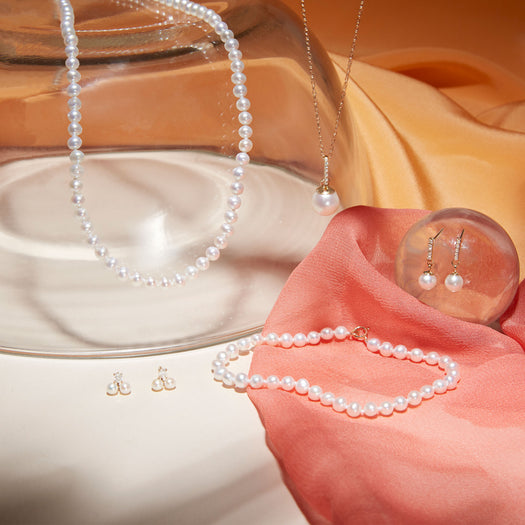 Stone And Strand Uptown Pearl Diamond Studs