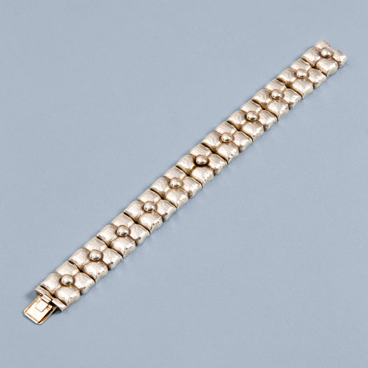 Stone And Strand Vintage Silver Bracelet