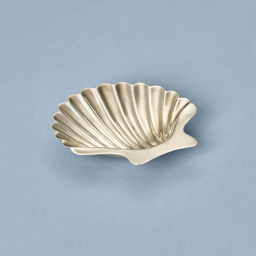 Stone And Strand Vintage Silver Shell Dish