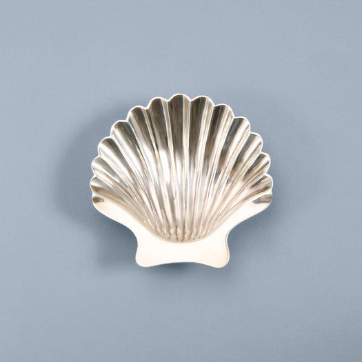 stone and strand Vintage Silver Shell Dish