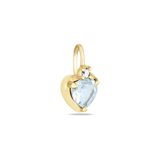Stone And Strand Water Sign Heart Charm