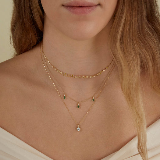 Stone And Strand Water Sign Heart Charm