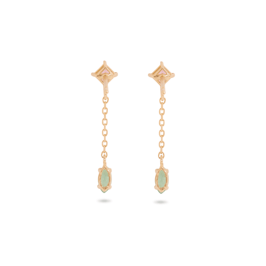 Stone And Strand Watermelon Drop Earrings