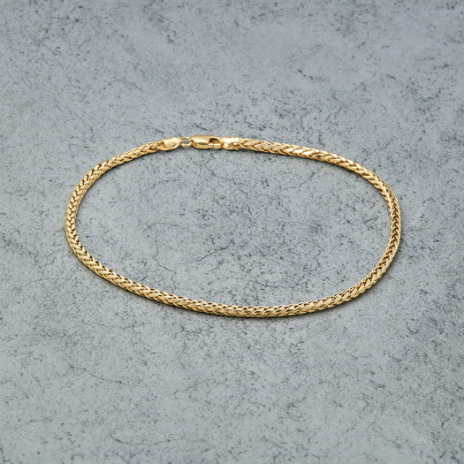 Stone And Strand Wheat Link Anklet