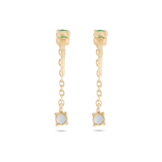 Stone And Strand Wild Blueberry Drop Earrings