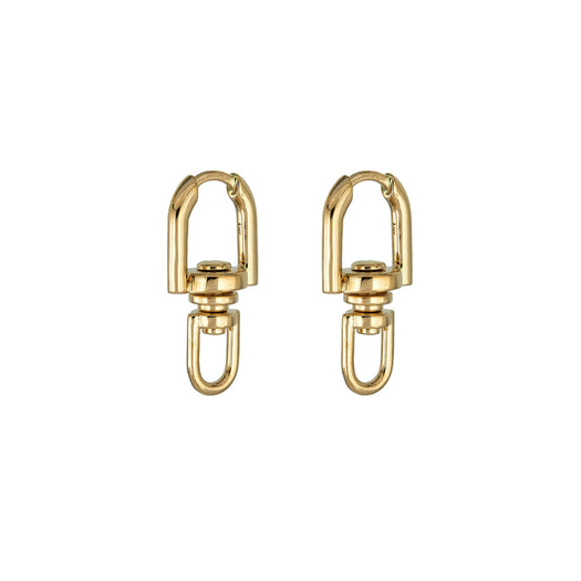 Stone And Strand Windlass Gold Earrings