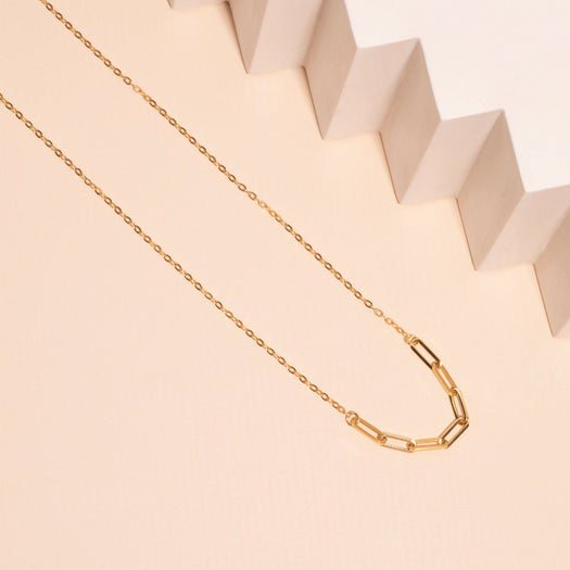Stone And Strand XL Paperclip Link Necklace