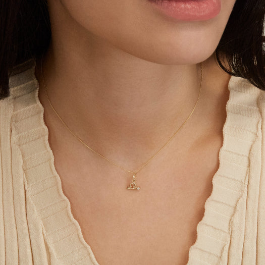 Stone And Strand Zodiac Charm With Diamond