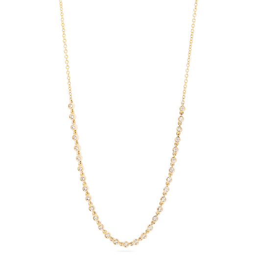 Stone And Strand Teeny Diamond Rally Tennis Necklace