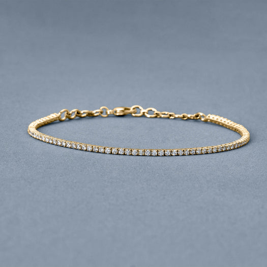 Stone And Strand The Adjustable Dainty Tennis Bracelet