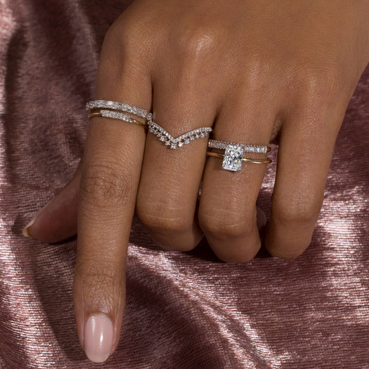 Stone And Strand The LAB-Created Grace Ring In Platinum