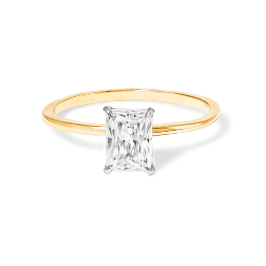 stone and strand The LAB-Created Grace Ring In Yellow Gold