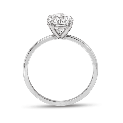 Stone And Strand The LAB-Created Lauren Ring In Platinum