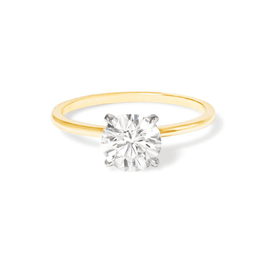 stone and strand The LAB-Created Lauren Ring In Yellow Gold