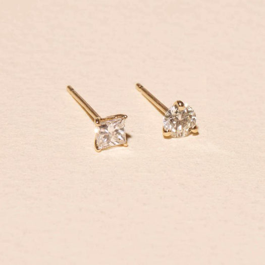 Stone And Strand Tiny Diamond Mismatch Studs Gift Set